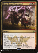 Kolaghan's Command [Mystery Booster] - The Mythic Store | 24h Order Processing