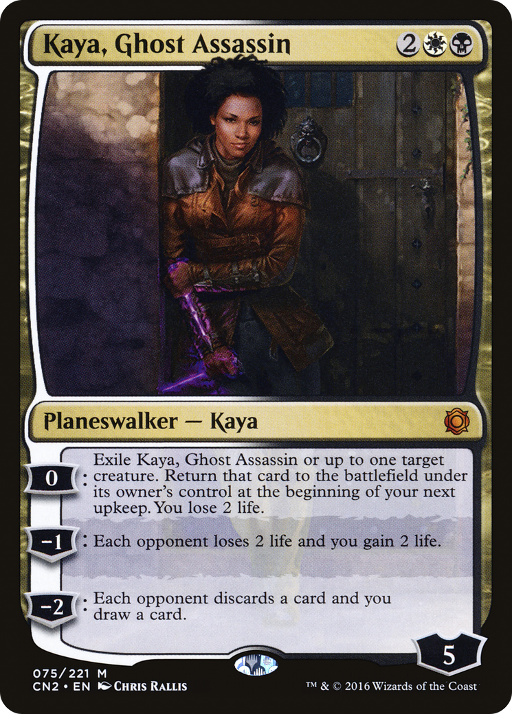 Kaya, Ghost Assassin (075/221) [Conspiracy: Take the Crown] - The Mythic Store | 24h Order Processing