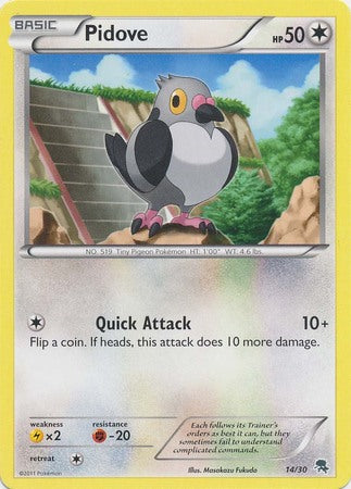 Pidove (14/30) [Black & White: Trainer Kit - Zoroark] - The Mythic Store | 24h Order Processing