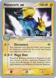 Manectric ex (101/107) (Mewtrick - Jason Klaczynski) [World Championships 2006] - The Mythic Store | 24h Order Processing