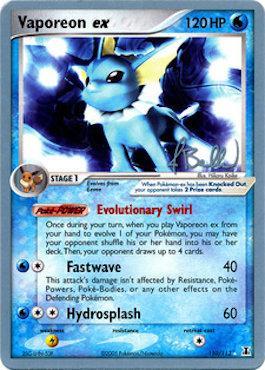 Vaporeon ex (110/113) (Eeveelutions - Jimmy Ballard) [World Championships 2006] - The Mythic Store | 24h Order Processing