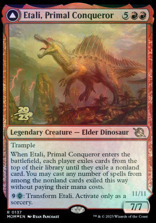 Etali, Primal Conqueror // Etali, Primal Sickness [March of the Machine Prerelease Promos] - The Mythic Store | 24h Order Processing