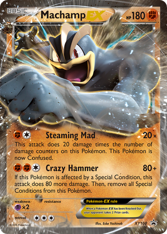 Machamp EX (XY108) [XY: Black Star Promos] - The Mythic Store | 24h Order Processing
