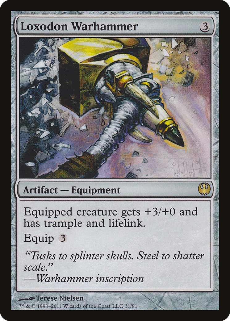 Loxodon Warhammer [Duel Decks: Knights vs. Dragons] - The Mythic Store | 24h Order Processing