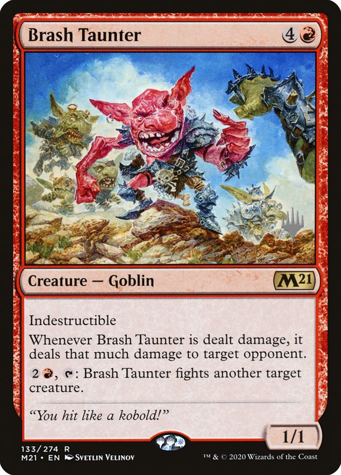 Brash Taunter (Promo Pack) [Core Set 2021 Promos] - The Mythic Store | 24h Order Processing