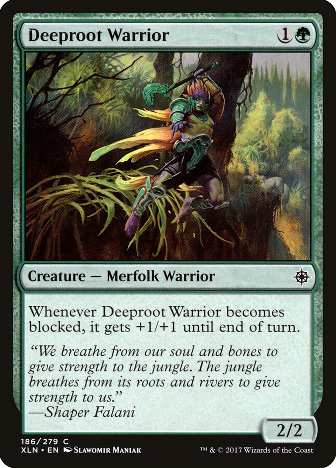 Deeproot Warrior [Ixalan] - The Mythic Store | 24h Order Processing