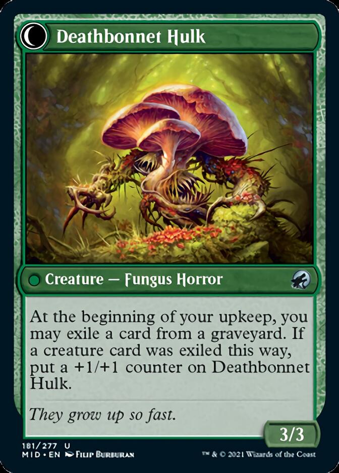 Deathbonnet Sprout // Deathbonnet Hulk [Innistrad: Midnight Hunt] - The Mythic Store | 24h Order Processing