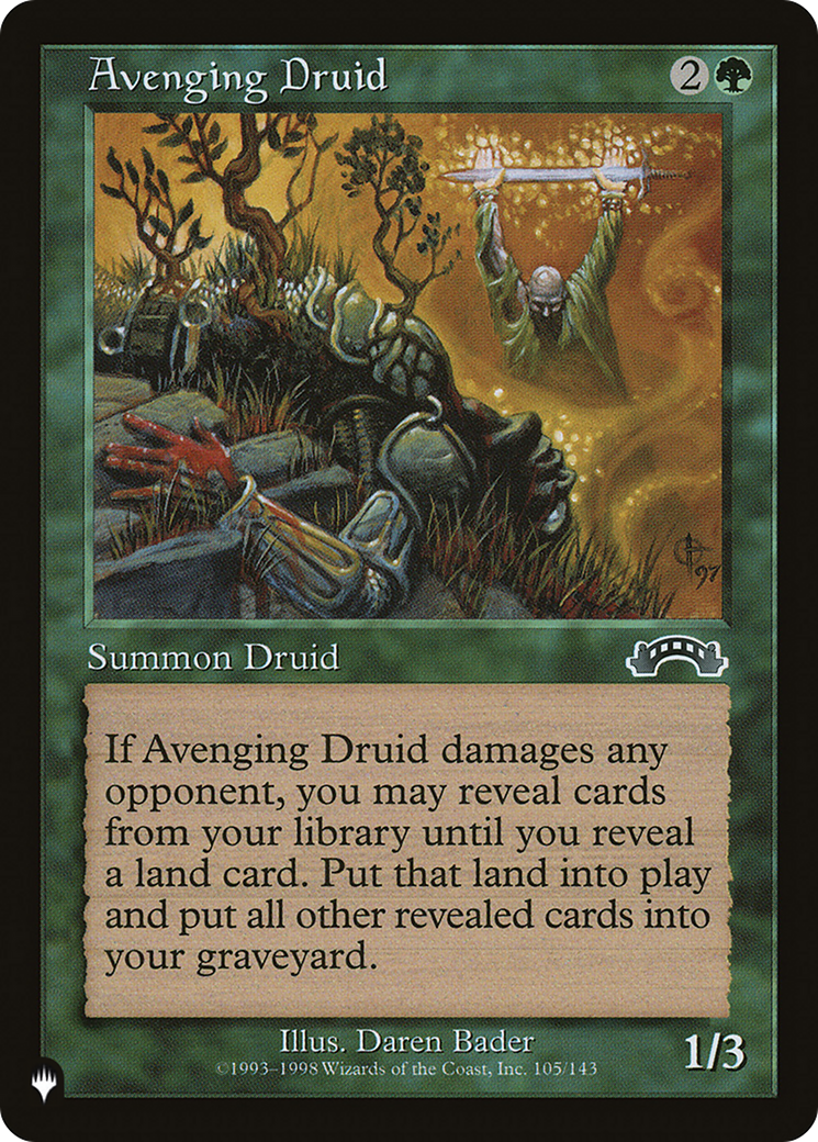 Avenging Druid [The List Reprints] - The Mythic Store | 24h Order Processing