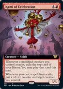 Kami of Celebration (Extended Art) [Kamigawa: Neon Dynasty Commander] - The Mythic Store | 24h Order Processing