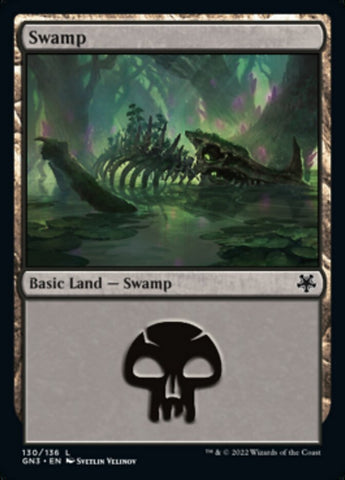 Swamp (130) [Game Night: Free-for-All] - The Mythic Store | 24h Order Processing