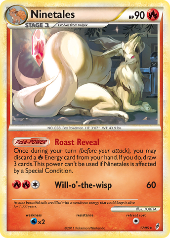 Ninetales (17/95) [HeartGold & SoulSilver: Call of Legends] - The Mythic Store | 24h Order Processing