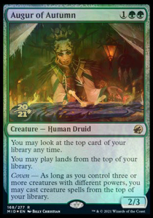 Augur of Autumn [Innistrad: Midnight Hunt Prerelease Promos] - The Mythic Store | 24h Order Processing