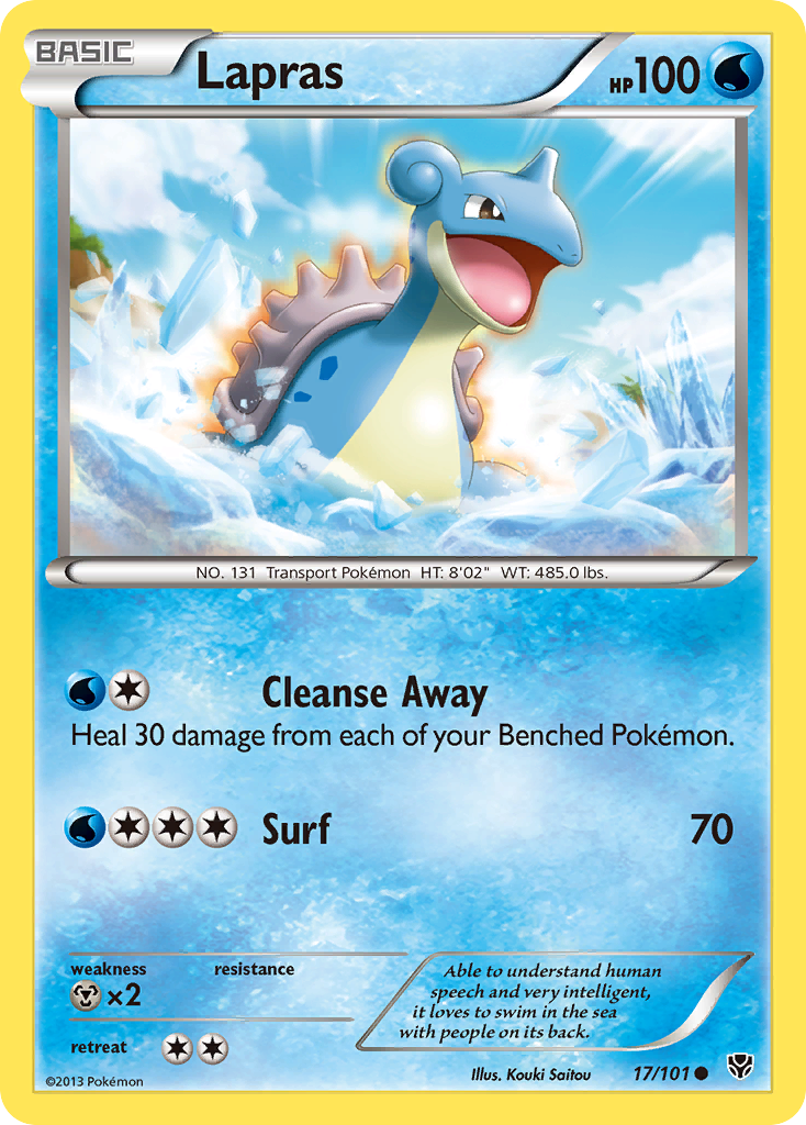 Lapras (17/101) [Black & White: Plasma Blast] - The Mythic Store | 24h Order Processing