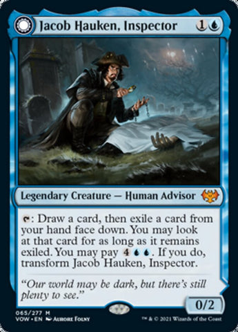 Jacob Hauken, Inspector // Hauken's Insight [Innistrad: Crimson Vow] - The Mythic Store | 24h Order Processing