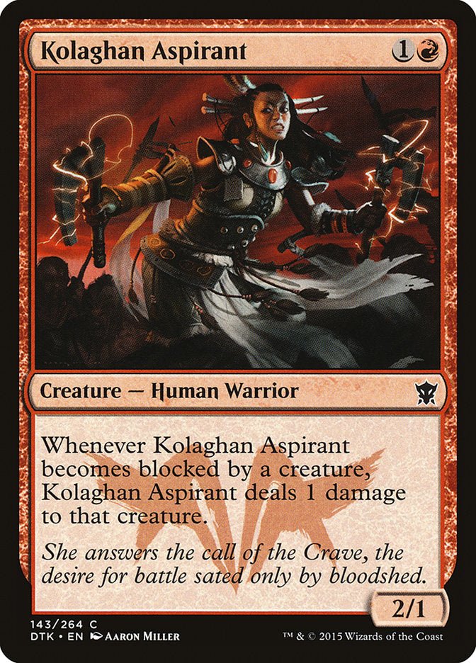 Kolaghan Aspirant [Dragons of Tarkir] - The Mythic Store | 24h Order Processing