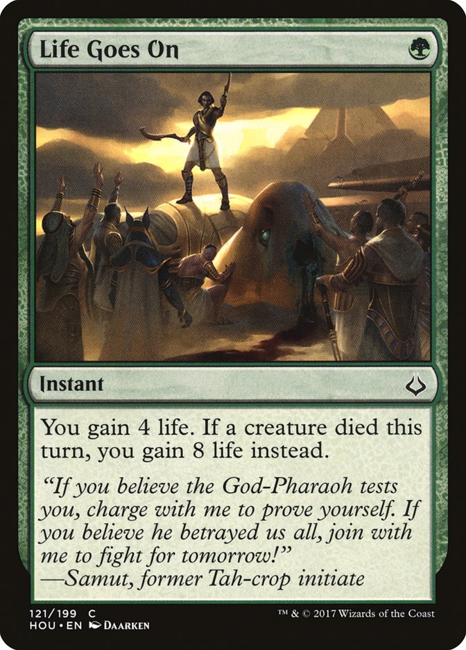 Life Goes On [Hour of Devastation] - The Mythic Store | 24h Order Processing