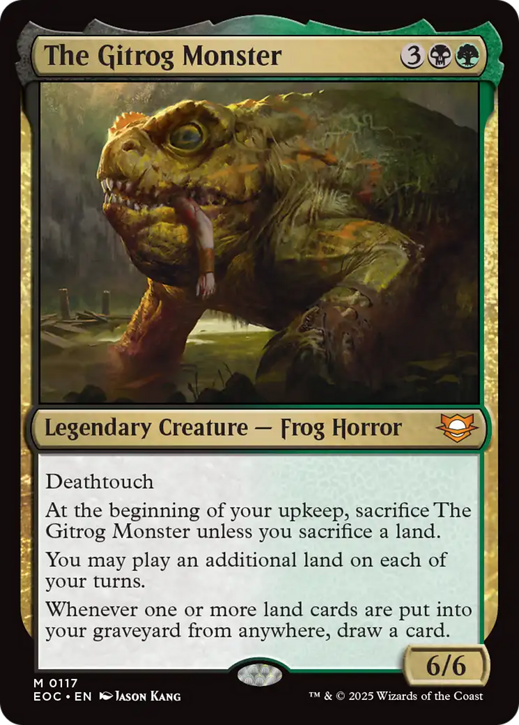 The Gitrog Monster [Edge of Eternities Commander] - The Mythic Store | 24h Order Processing