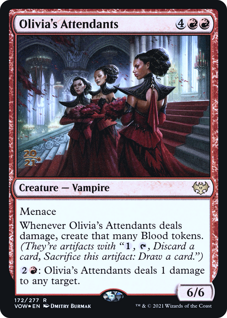 Olivia's Attendants [Innistrad: Crimson Vow Prerelease Promos] - The Mythic Store | 24h Order Processing