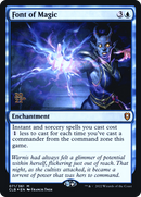 Font of Magic [Commander Legends: Battle for Baldur's Gate Prerelease Promos] - The Mythic Store | 24h Order Processing