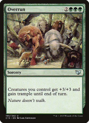 Overrun [Commander 2015] - The Mythic Store | 24h Order Processing