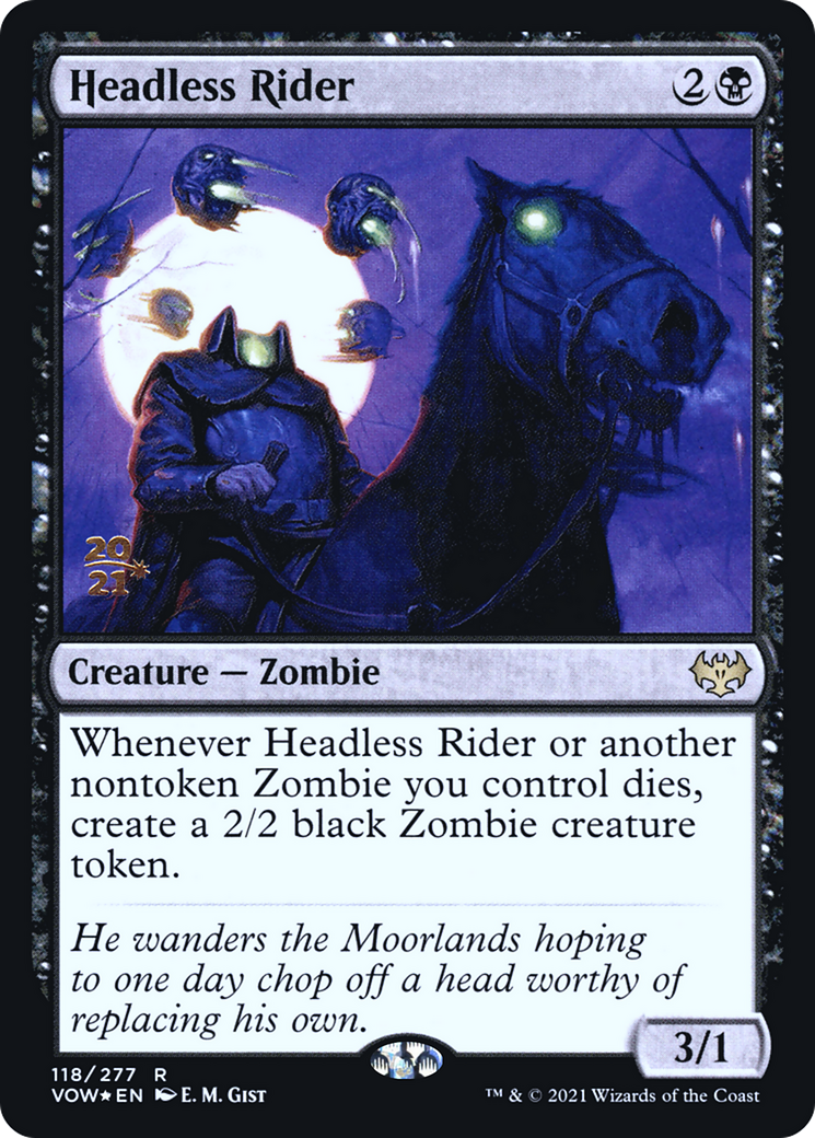 Headless Rider [Innistrad: Crimson Vow Prerelease Promos] - The Mythic Store | 24h Order Processing