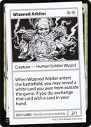 Wizened Arbiter (2021 Edition) [Mystery Booster Playtest Cards] - The Mythic Store | 24h Order Processing