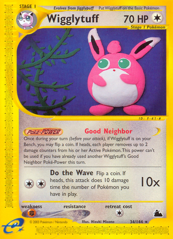 Wigglytuff (34/144) [Skyridge] - The Mythic Store | 24h Order Processing