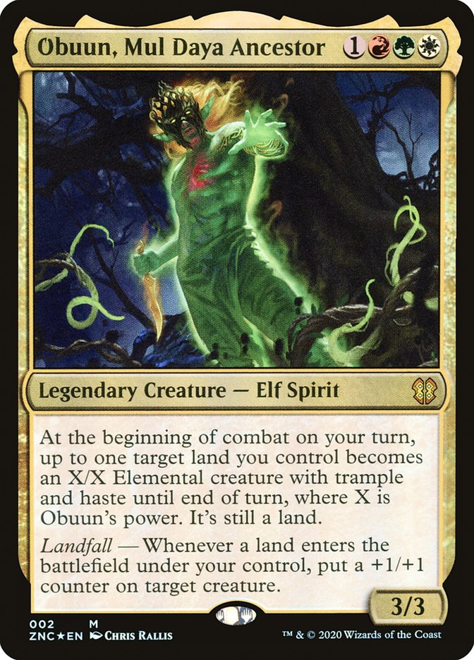 Obuun, Mul Daya Ancestor [Zendikar Rising Commander] - The Mythic Store | 24h Order Processing