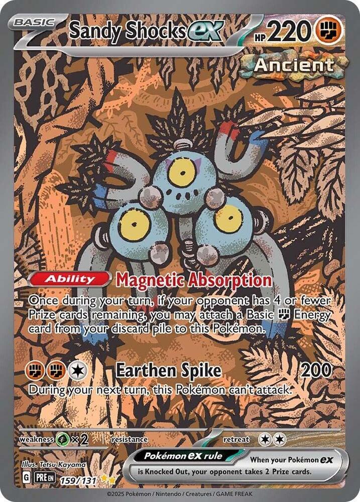 Sandy Shocks ex (159/131) [Scarlet & Violet: Prismatic Evolutions] - The Mythic Store | 24h Order Processing
