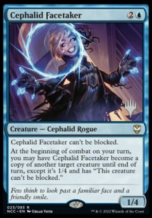 Cephalid Facetaker (Promo Pack) [Streets of New Capenna Commander Promos] - The Mythic Store | 24h Order Processing