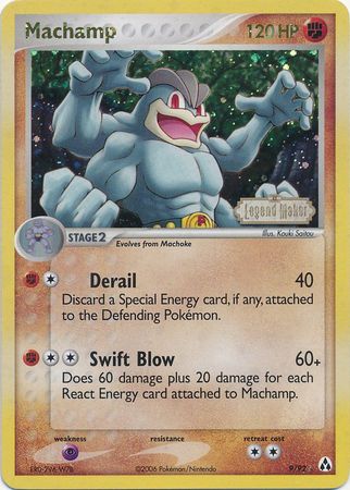 Machamp (9/92) (Stamped) [EX: Legend Maker] - The Mythic Store | 24h Order Processing