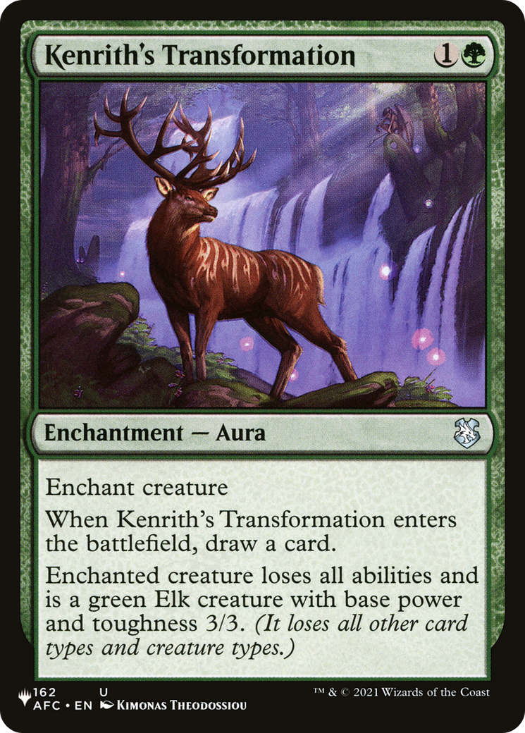 Kenrith's Transformation [The List] - The Mythic Store | 24h Order Processing