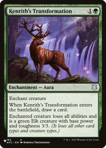 Kenrith's Transformation [The List] - The Mythic Store | 24h Order Processing