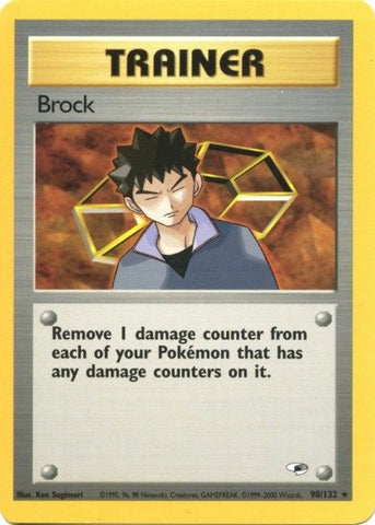 Brock (98/132) [Gym Heroes Unlimited] - The Mythic Store | 24h Order Processing