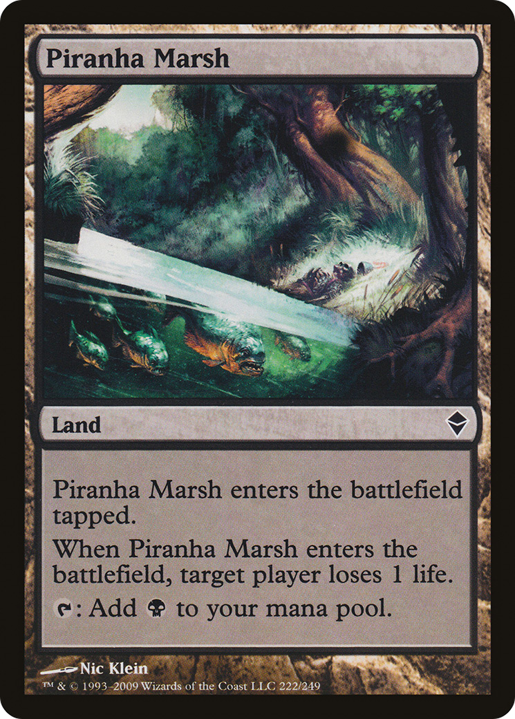 Piranha Marsh [Zendikar] - The Mythic Store | 24h Order Processing