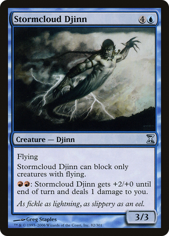 Stormcloud Djinn [Time Spiral] - The Mythic Store | 24h Order Processing