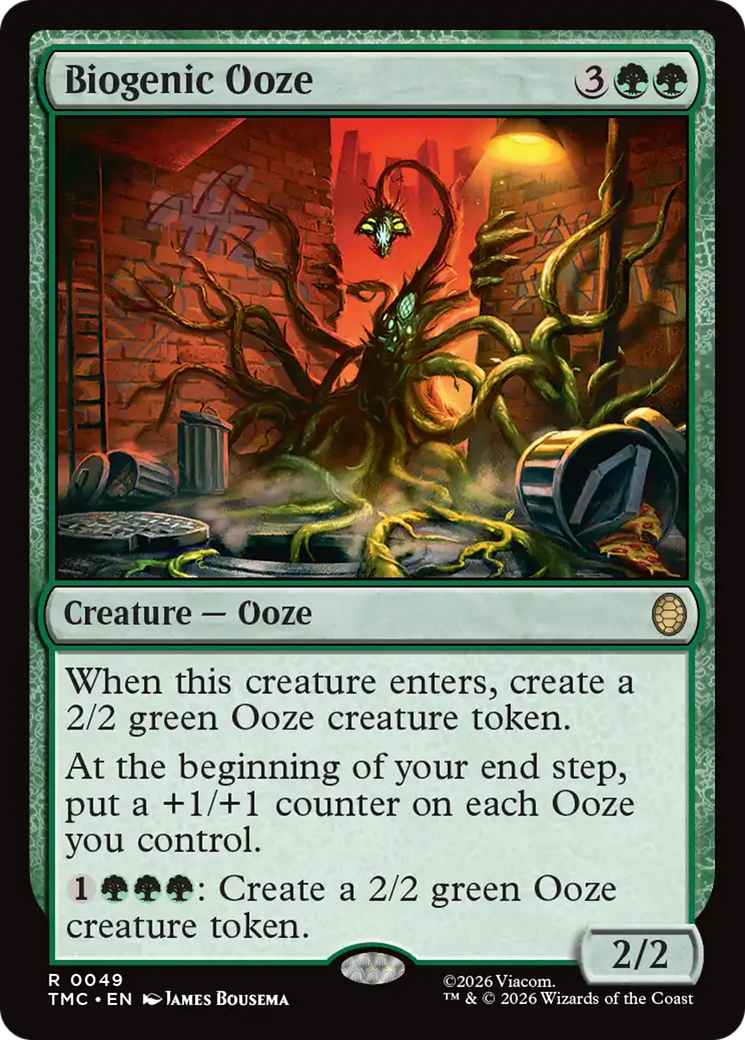 Biogenic Ooze [Teenage Mutant Ninja Turtles Commander] - The Mythic Store | 24h Order Processing