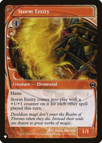 Storm Entity [The List] - The Mythic Store | 24h Order Processing