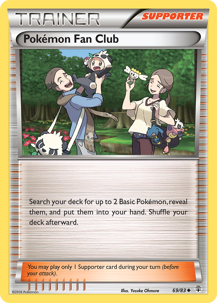 Pokemon Fan Club (69/83) [XY: Generations] - The Mythic Store | 24h Order Processing
