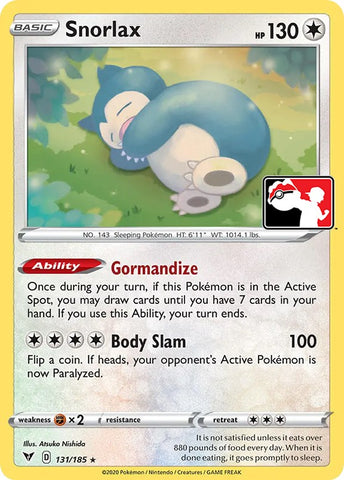 Snorlax (131/185) [Prize Pack Series One] - The Mythic Store | 24h Order Processing
