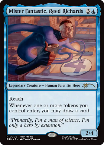 Mister Fantastic, Reed Richards [Standard Showdown Promos] - The Mythic Store | 24h Order Processing
