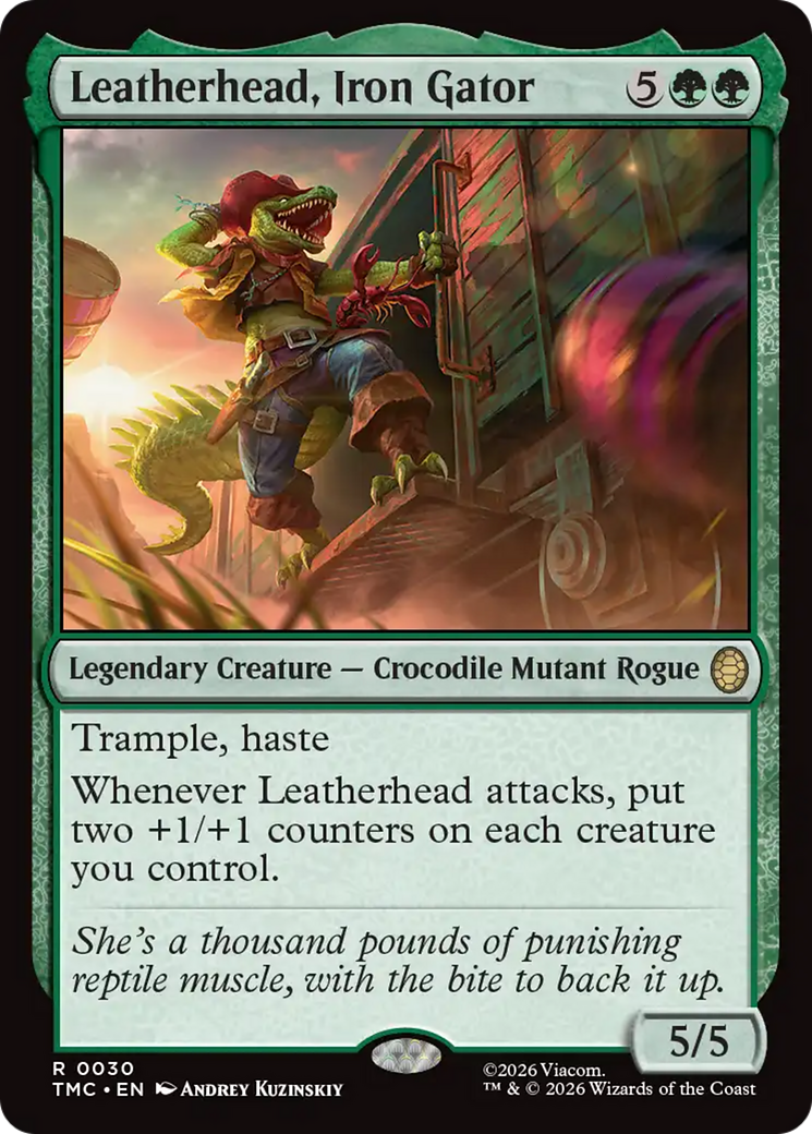 Leatherhead, Iron Gator [Teenage Mutant Ninja Turtles Commander] - The Mythic Store | 24h Order Processing