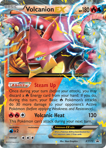 Volcanion EX (XY173) [XY: Black Star Promos] - The Mythic Store | 24h Order Processing