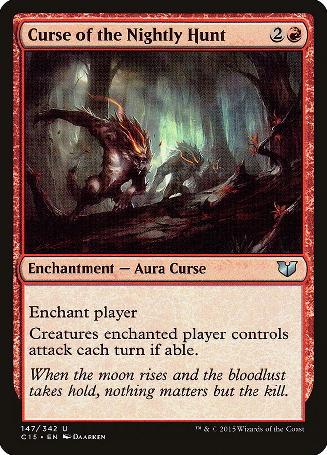 Curse of the Nightly Hunt [Commander 2015] - The Mythic Store | 24h Order Processing