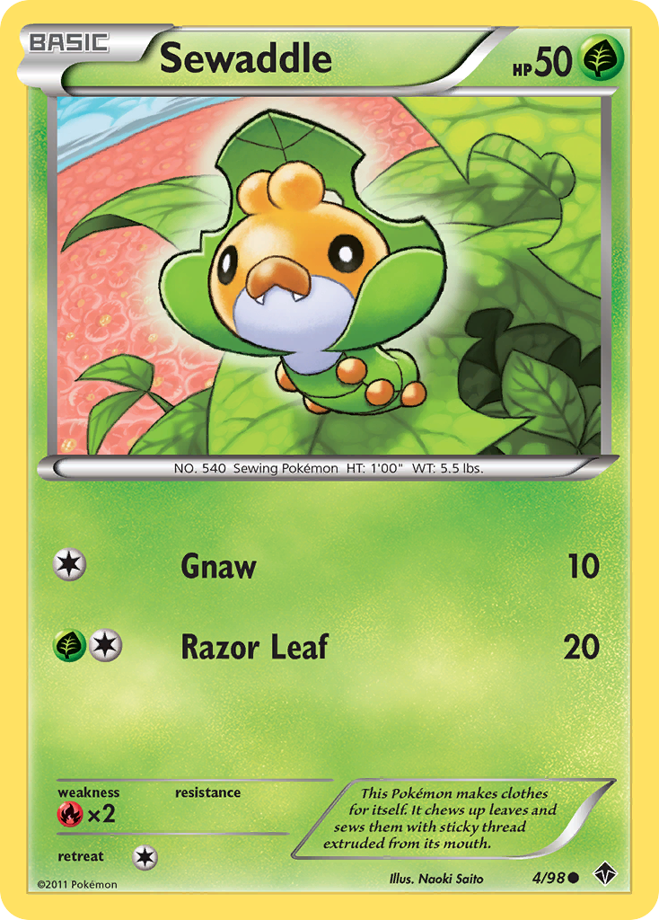 Sewaddle (4/98) [Black & White: Emerging Powers] - The Mythic Store | 24h Order Processing