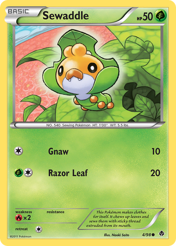 Sewaddle (4/98) [Black & White: Emerging Powers] - The Mythic Store | 24h Order Processing
