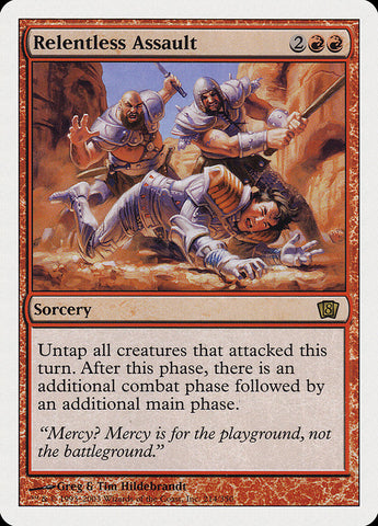 Relentless Assault [Eighth Edition] - The Mythic Store | 24h Order Processing