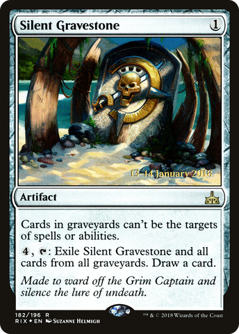 Silent Gravestone [Rivals of Ixalan Prerelease Promos] - The Mythic Store | 24h Order Processing