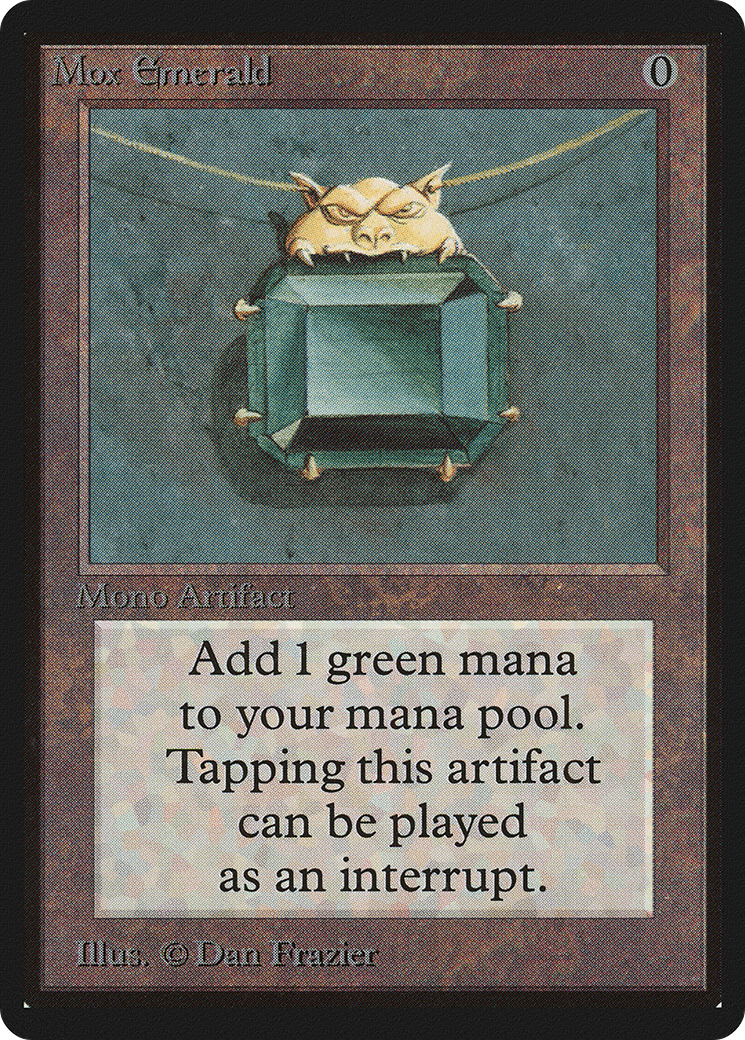 Mox Emerald [Beta Edition] - The Mythic Store | 24h Order Processing