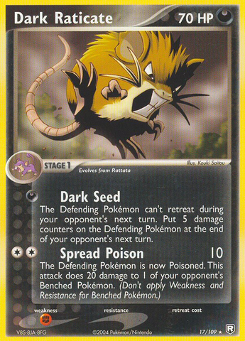 Dark Raticate (17/109) [EX: Team Rocket Returns] - The Mythic Store | 24h Order Processing